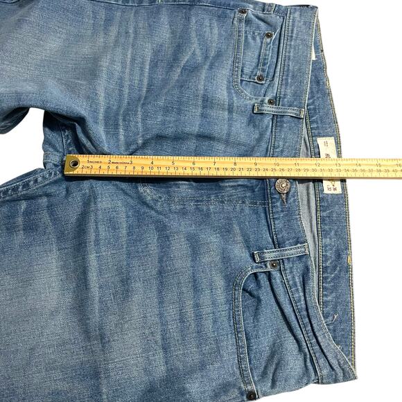 Hollister Mens Jeans Size 36 Classic Straight Leg Epic Flex Light Wash Zip Fly - Picture 11 of 12